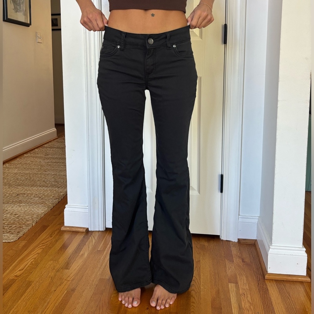 Wrangler Black Flare Pants